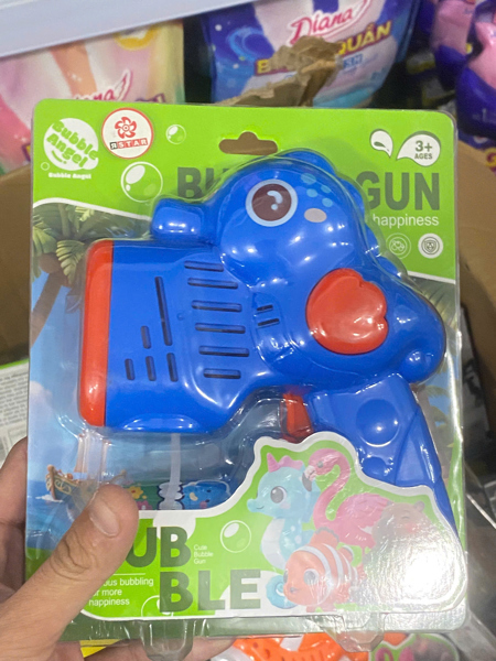 BE-053A Bộ đồ chơi thổi bong bóng hình cá ngựa