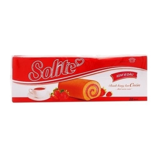 Bánh Solite vị dâu 180g