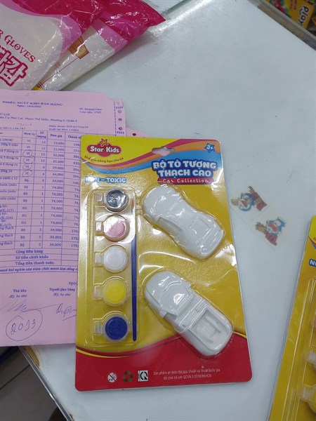 Bộ tô tượng thạch cao xe hơi k-125