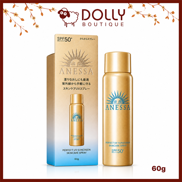 Xịt Chống Nắng Anessa Perfect UV Sunscreen Skincare Spray 60g