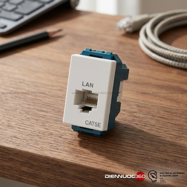 Module Ổ tín hiệu màu trắng Wide Panasonic
