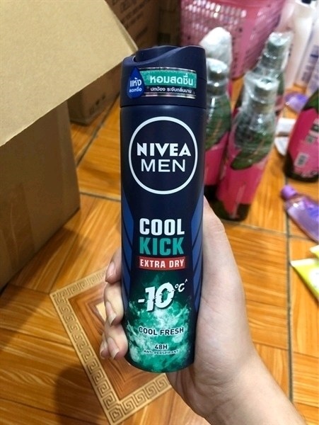 Xịt Nivea cool nam 150ml