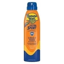 Xịt chống nắng Banana Boat sport ultra clinically proven spf100pa++++