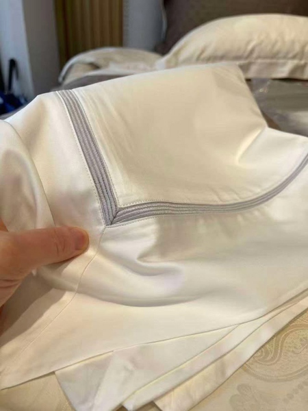 Bộ ga trơn kem | Supima Cotton
