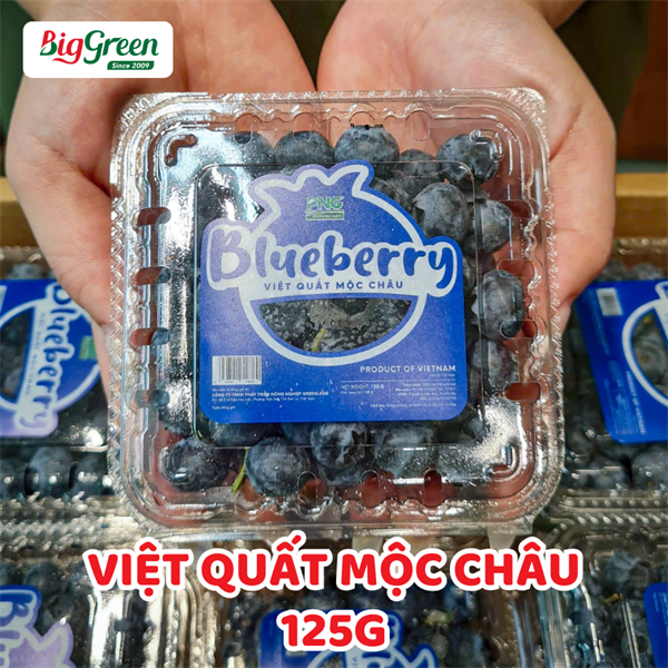 Việt Quất Mộc Châu 125g