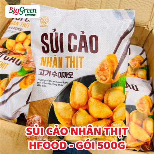 Sủi Cảo Nhân Thịt 500G - Hfood