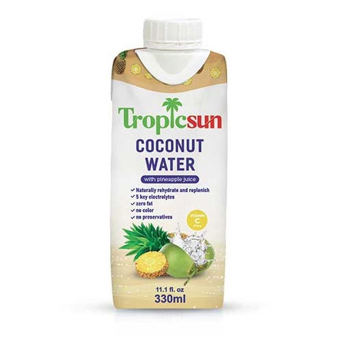 Tropicsun - Nước dứa dừa 330ml Coconut water