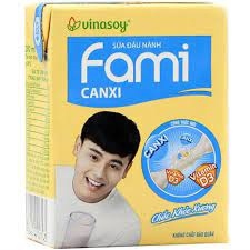 Sữa đậu nành Fami canxi 200ml