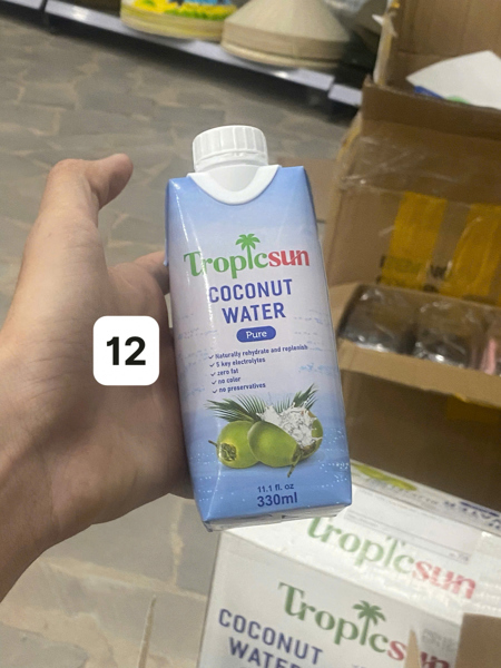 Tropicsun - Nước dừa 330ml Coconut water