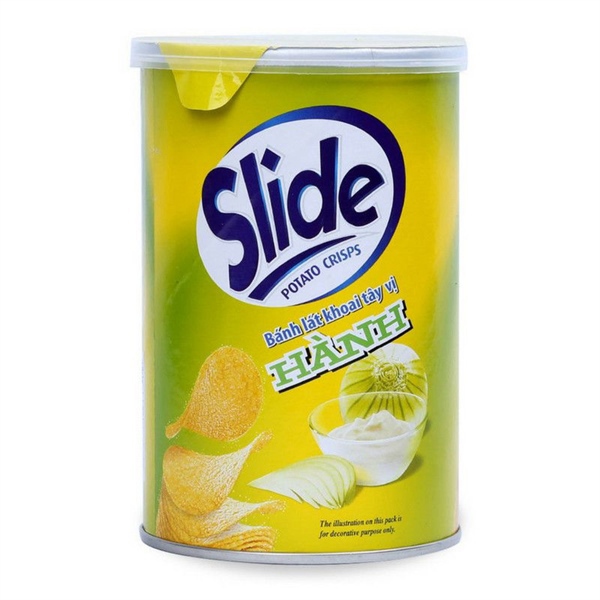 Khoai Tây Lát Slide sour vị hành 75GR
