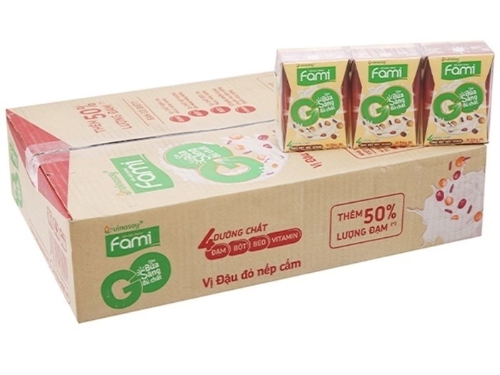 Fami vị đậu đỏ nếp cẩm 200ml