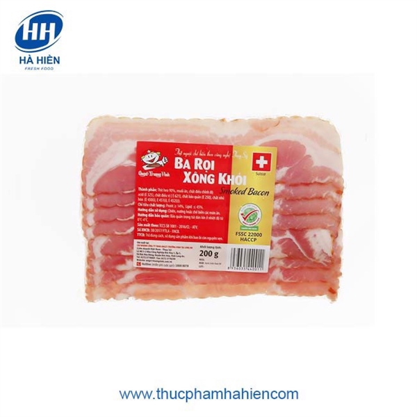 Thịt Ba chỉ Lát 200g