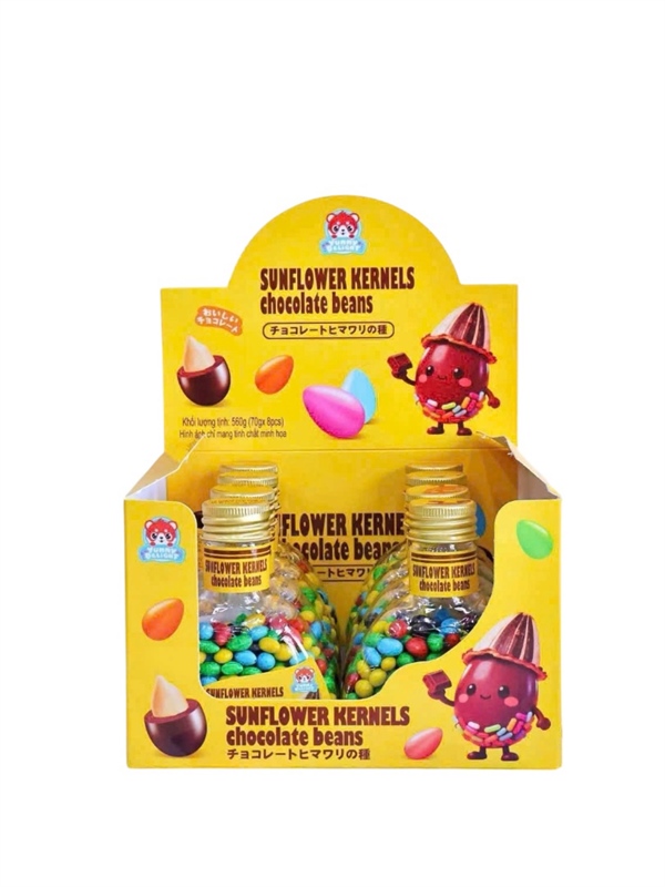 Kẹo viên Sunflower kernels chocolate beans Yunny Delight 70g