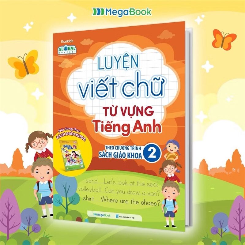 Luyện viết chữ từ vựng Tiếng Anh 2