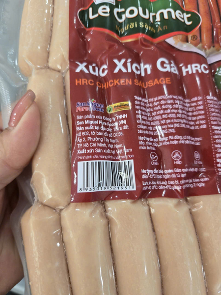Xúc xích gà Legourmet 500g