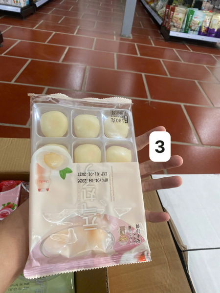 Umiki - Bánh mochi vị sữa chua (180 gr * 30 gói)