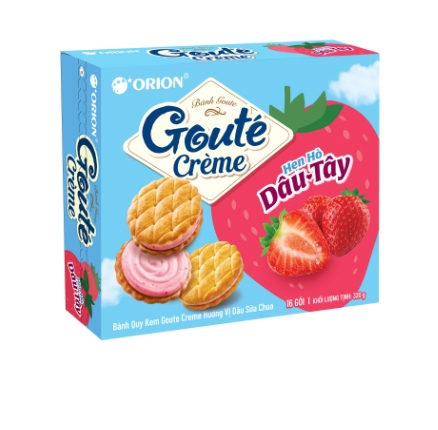 Bánh Goute Creme dâu