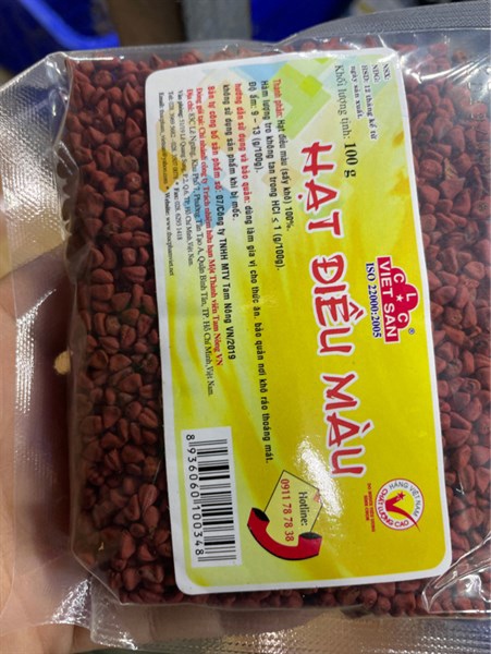 Hạt điều màu vietsan