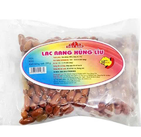 Lạc rang húng lìu 200g vietsan