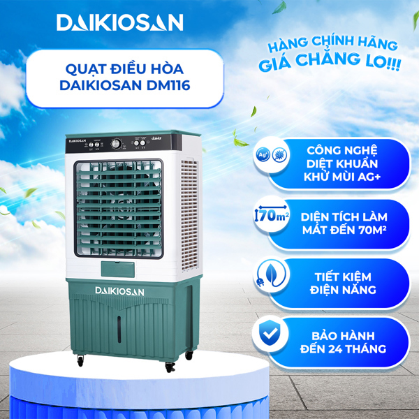 Quạt nước DM116 200W - V 70L Daikiosan