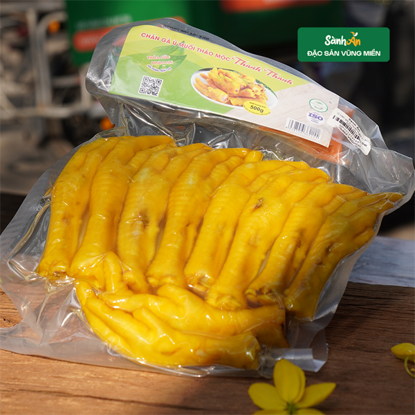 Chân gà ủ muối thảo mộc 500g