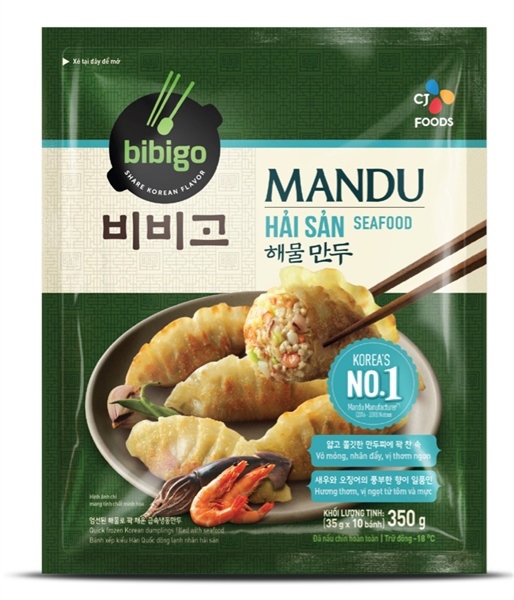 Mandu hải sản Cj Food 250g