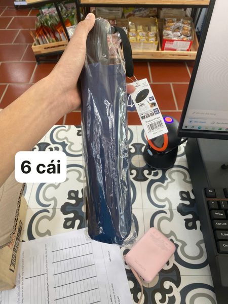 Ô gấp gọn tự động kaiyo xanh tím than