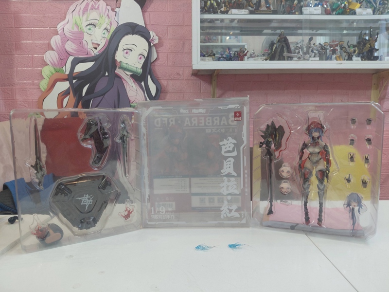 Mua bán (2ND CÓ TT ) ANIMESTER 1/9 THUNDERBOLT SQUAD BARBERA RED