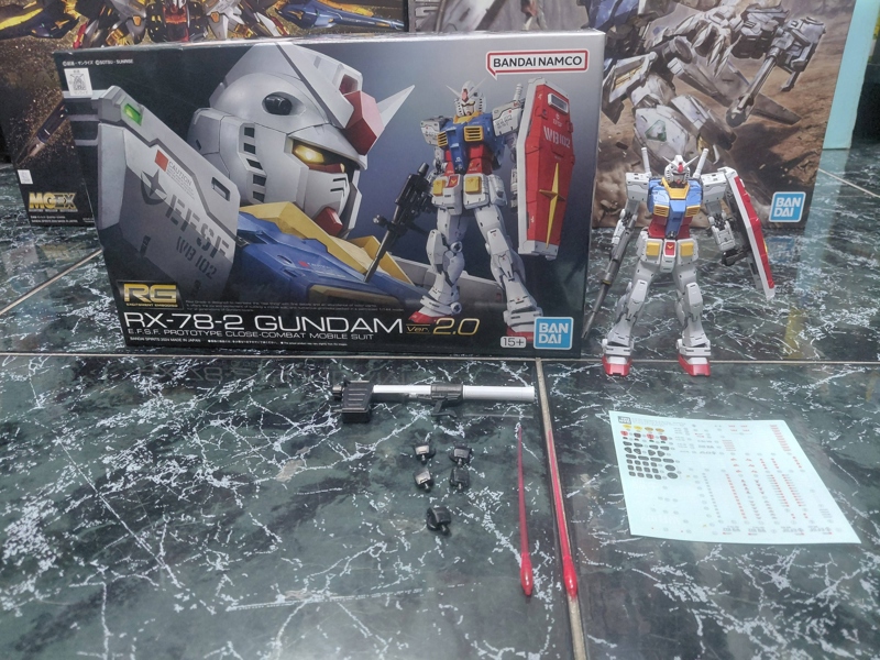 Mua bán (2ND) RG GUNDAM RX-78-2 2.0
