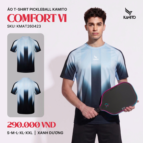 Giền Pickleball - Áo Kamito Comfort V1