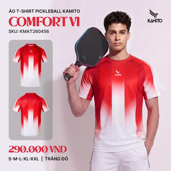 Giền Pickleball - Áo Kamito Comfort V1