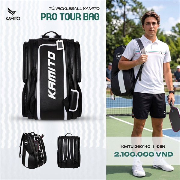 Giền Pickleball - Túi Pickleball Kamito Elite Tour Bag
