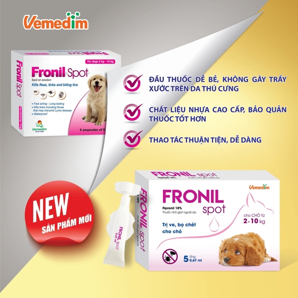 Nhỏ gáy Fronil spot (0,67ml)