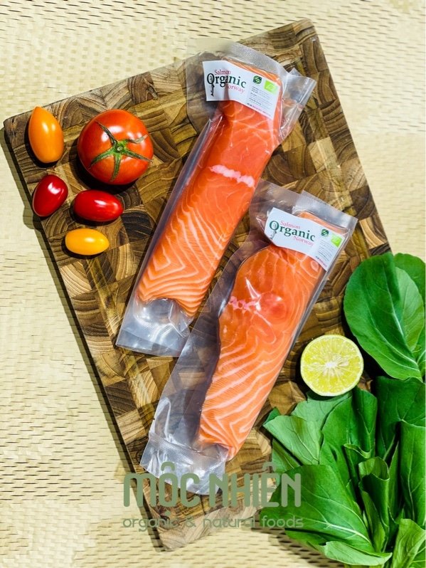 Cá hồi Nauy Hữu Cơ Fillet - Phần Thân (TÍNH KG)
