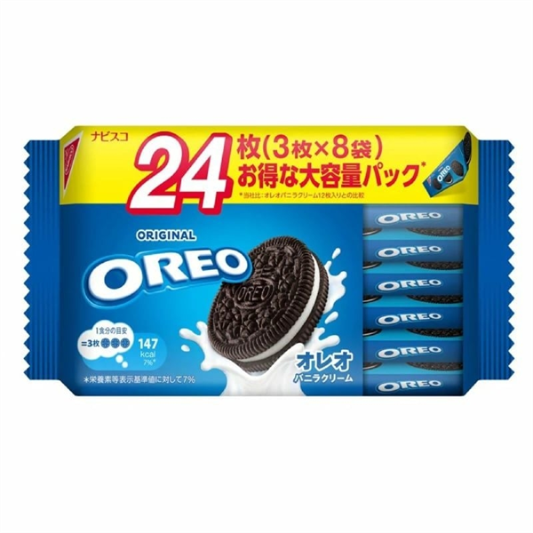 Bánh quy OREO Original kem vani 24 miếng