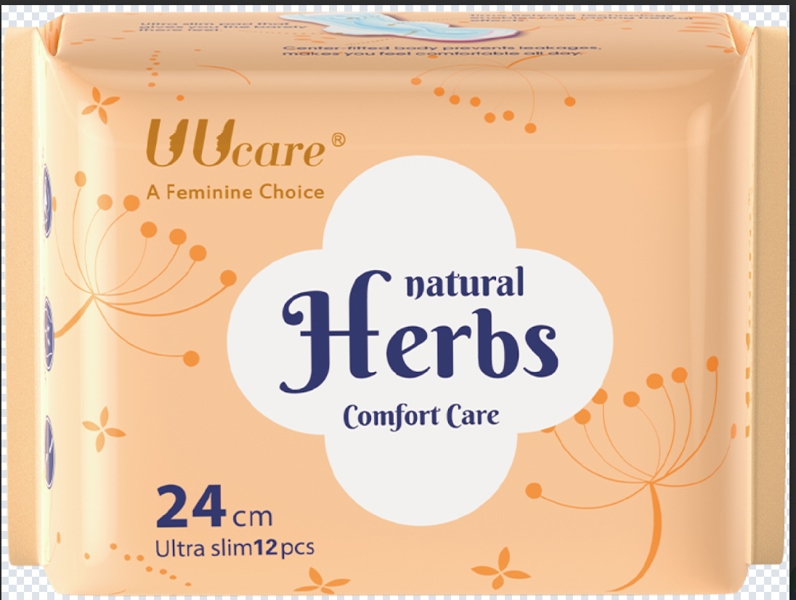 BVS Thảo dược UUCARE NATURAL HERBS (Ban ngày 24cm, gói 12 miếng) - Singapore