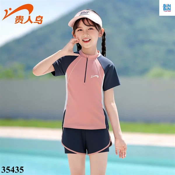 35435- Set bộ bơi hồng NICE