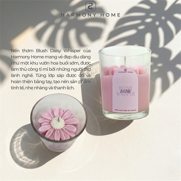 Nến thơm Blush Daisy Whisper
