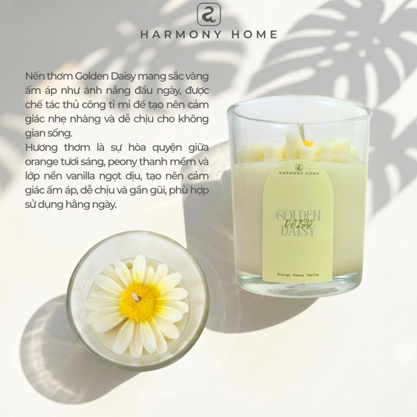 Nến thơm Golden Daisy