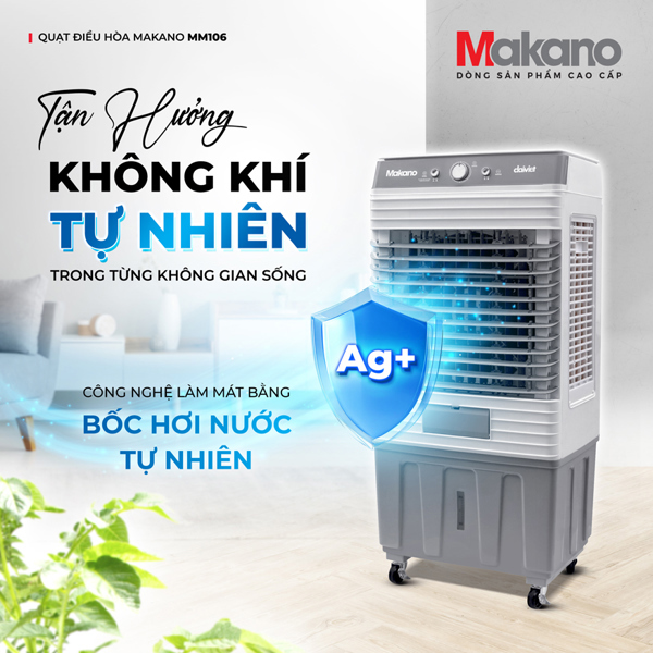 Quạt nước MM106 130W V 40L Makano