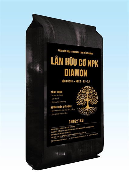 LÂN HỮU CƠ NPK DIAMON