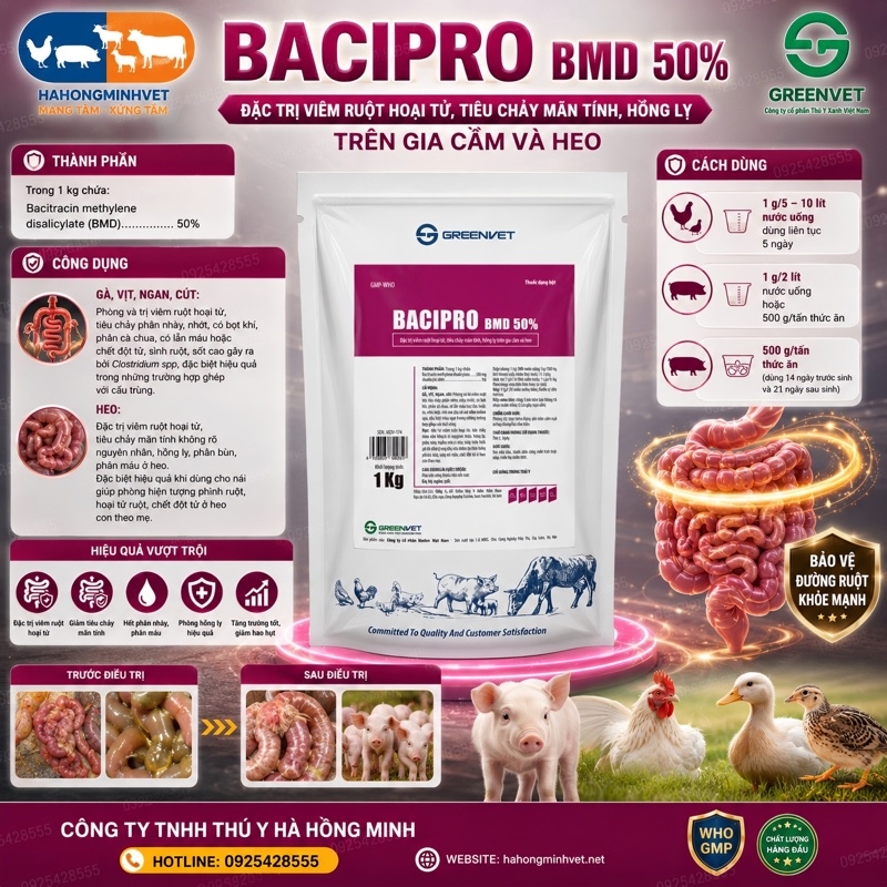 Bacipro BMD 50%