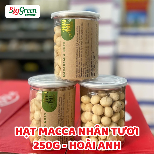Hạt Macca Nhân Tươi 250g - Hoài Anh
