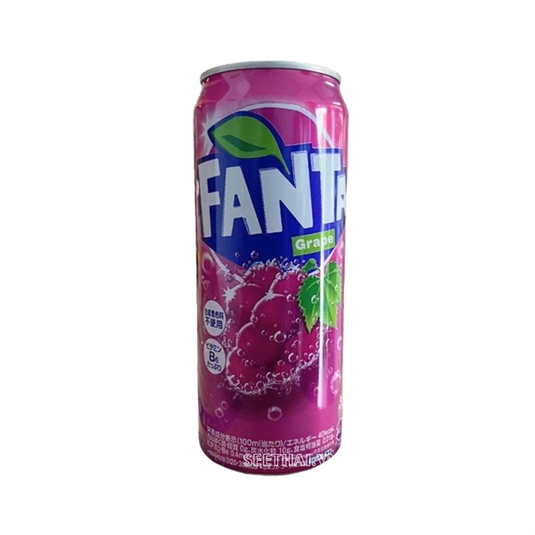 Nước ngọt vị nho Coca cola Fanta Grape 500ml (24)