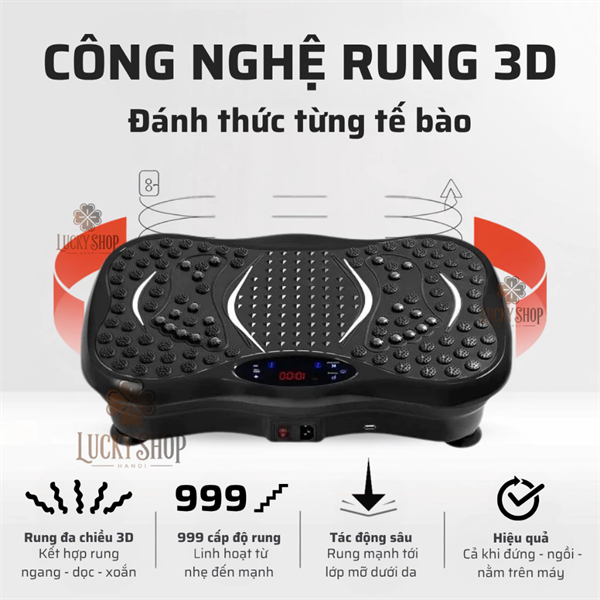 Máy tập rung chân bụng mini
