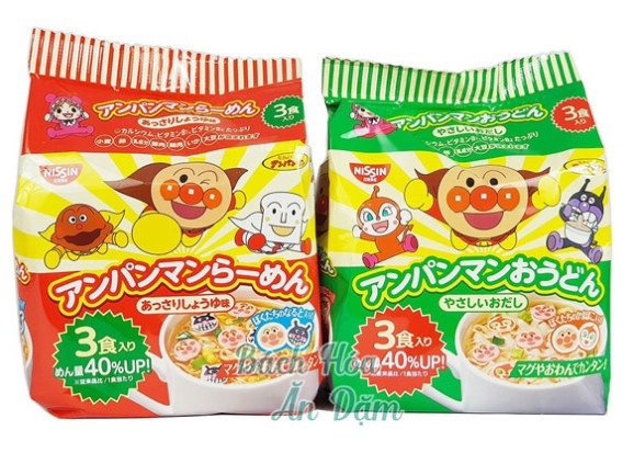 Mì chú hề Nissin Anpanman vị hải sản 90g