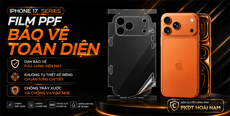 Miếng Dán PPF USA Cao Cấp Full Viền Cho iPhone