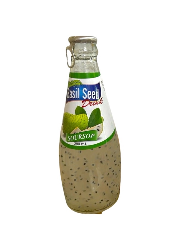 Nước hạt é Basil Seed vị mãng cầu 290ml