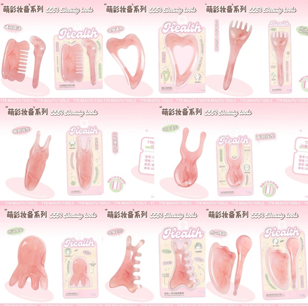 O101 BG lược massage nhiều hình