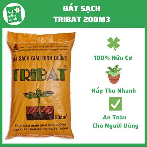 Đất Việt - Tribat Trồng Cây (20dm3 ~ 13-15kg)